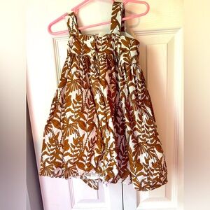 Janie and Jack sundress with matching knot headband.